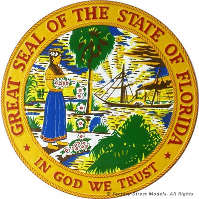 State Seal of Florida | Factory Direct Models